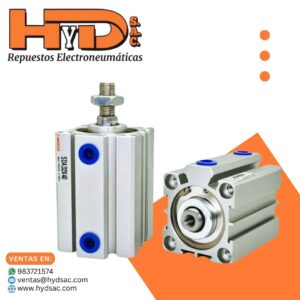 Pistones neumáticos compactos