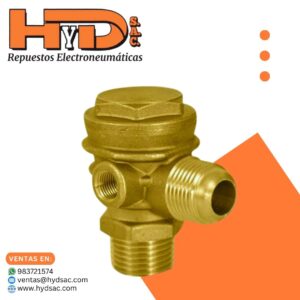 Válvula check para compresora