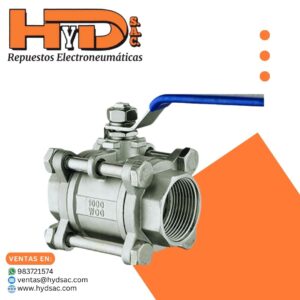 Válvula de bola acero inoxidable