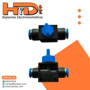 Valvulas de paso 4,6,8,10,12 mm